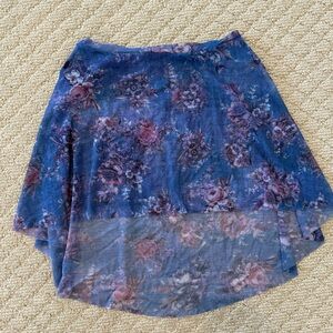 Eleve Dramatic High Low Skirt